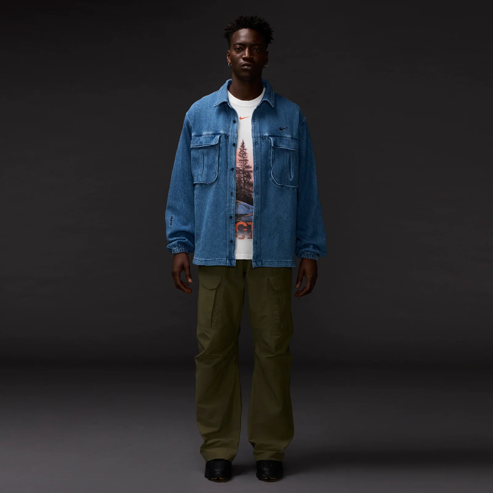 Lily Pad Denim Shirt - Image 4
