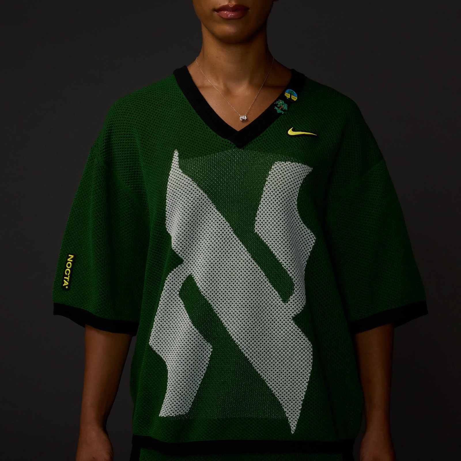 Vybz Green Knit Short Sleeve - Image 3