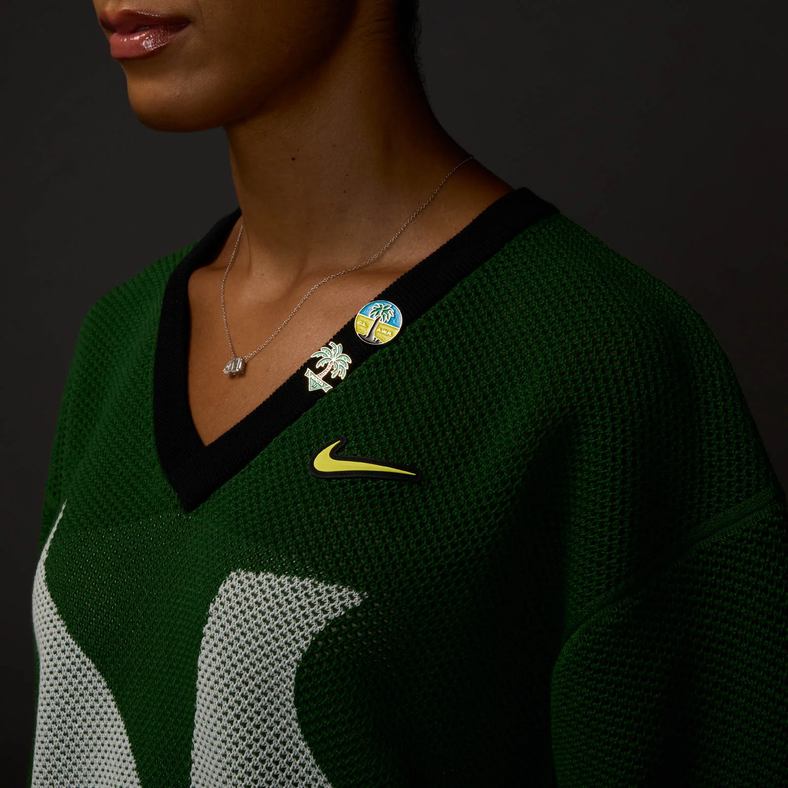 Vybz Green Knit Short Sleeve - Image 6